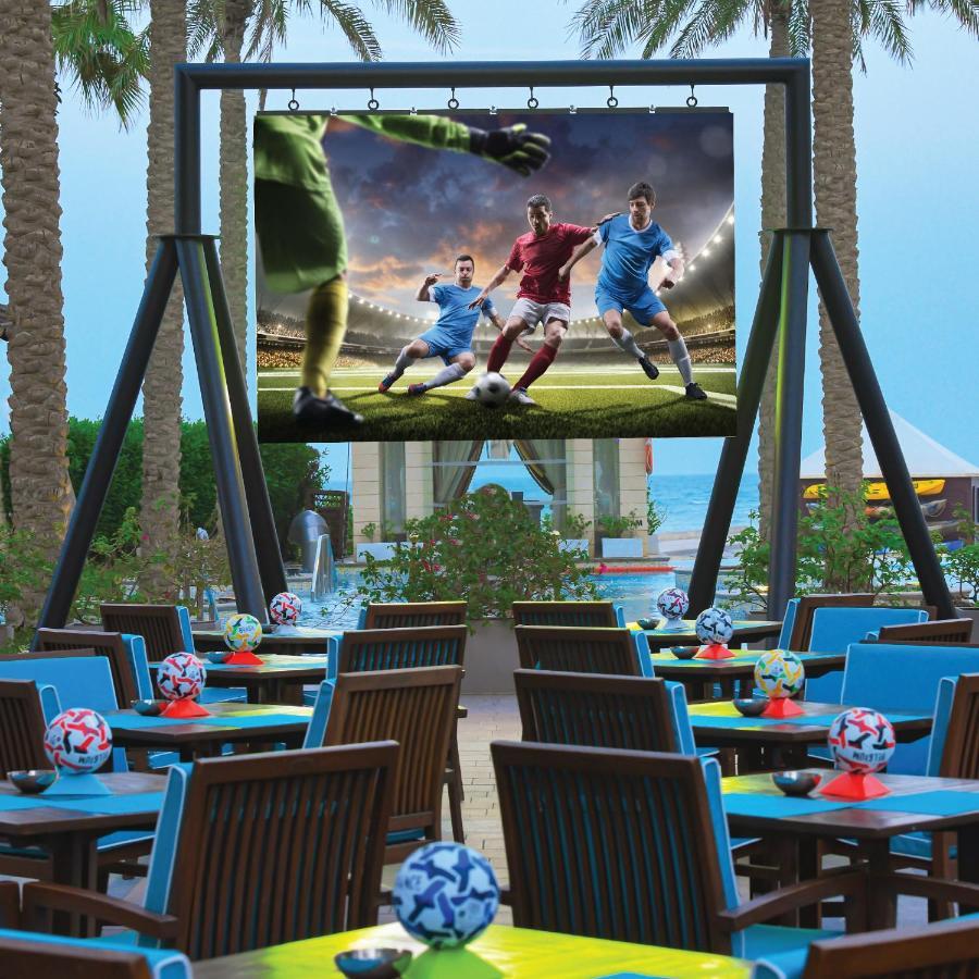 Jumeirah Messilah Beach Kuwait Kuwejt Zewnętrze zdjęcie A projection screen