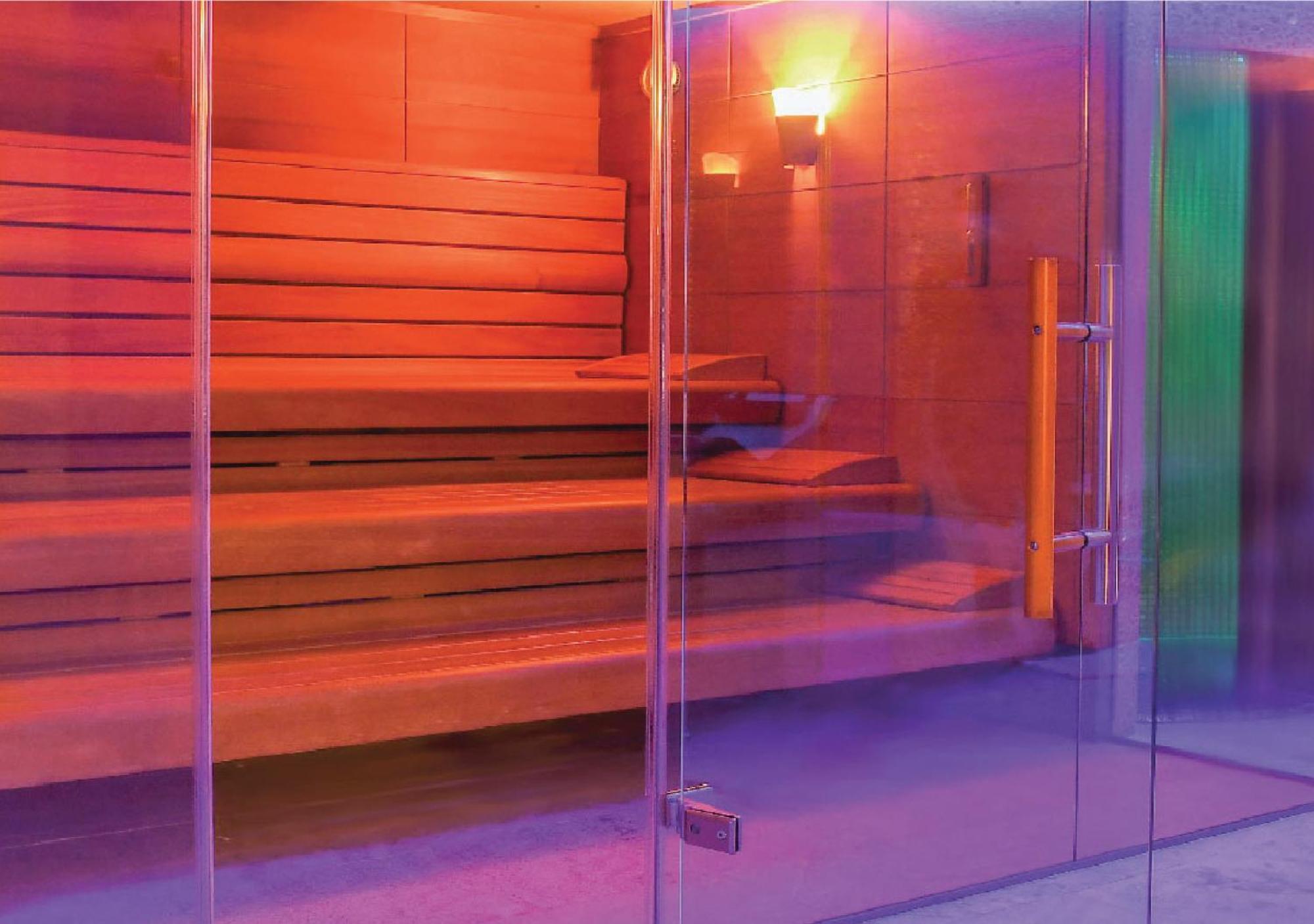 Jumeirah Messilah Beach Kuwait Kuwejt Zewnętrze zdjęcie A modern Finnish sauna